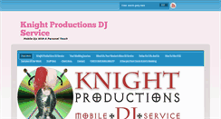 Desktop Screenshot of knightdjs.com